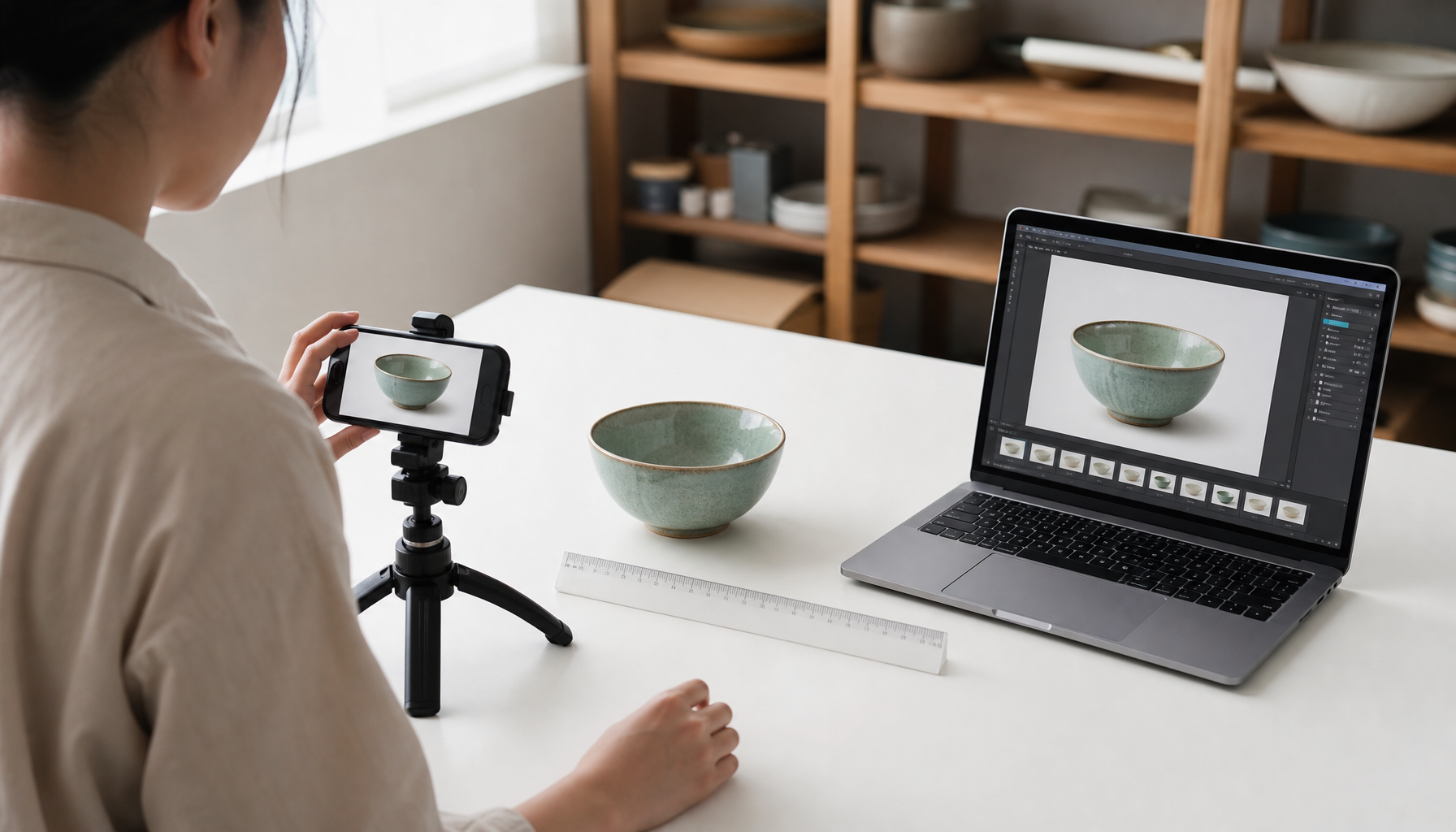 Online Marketplace Listing Photo Composition: How AI Editing Helps Product Photos Drive More Inquiries