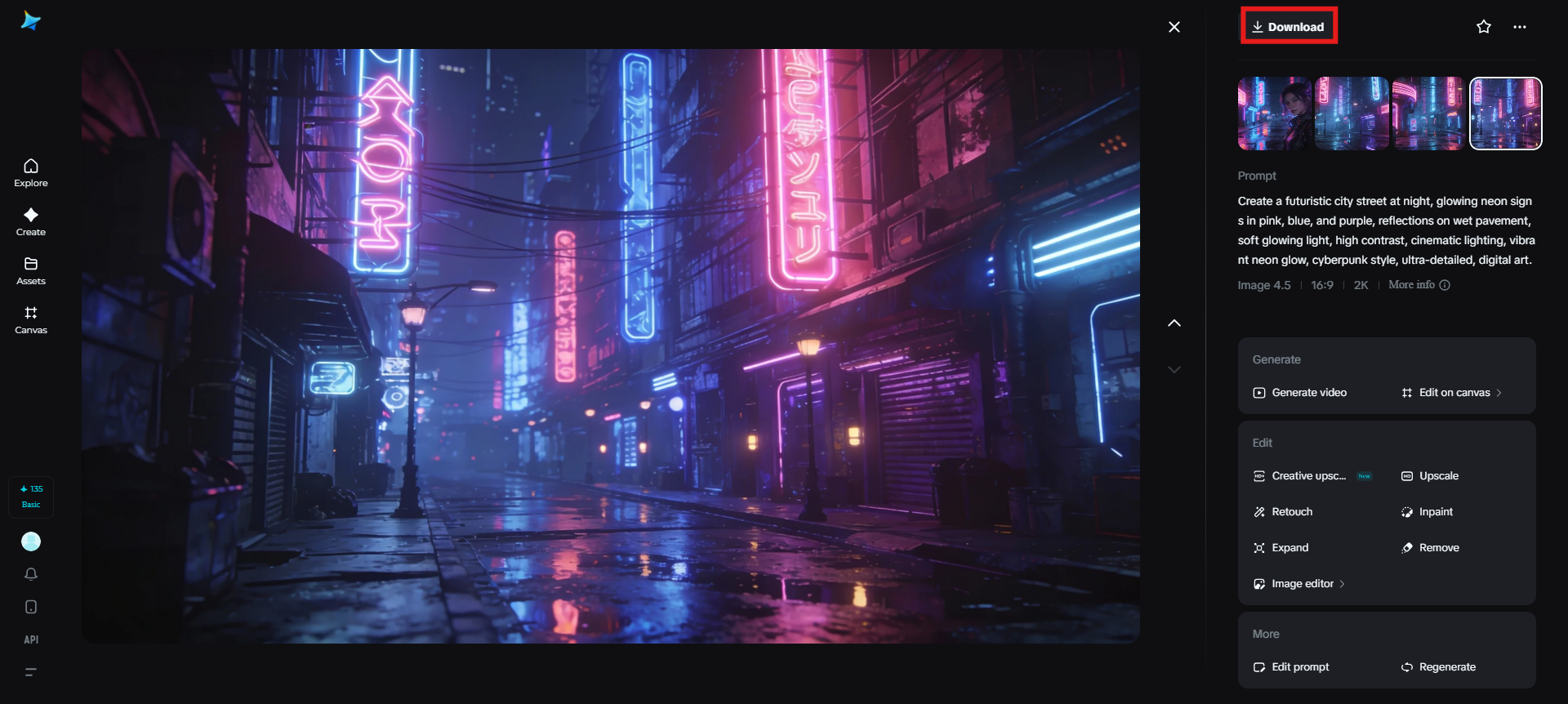 ネオンの画像をダウンロード