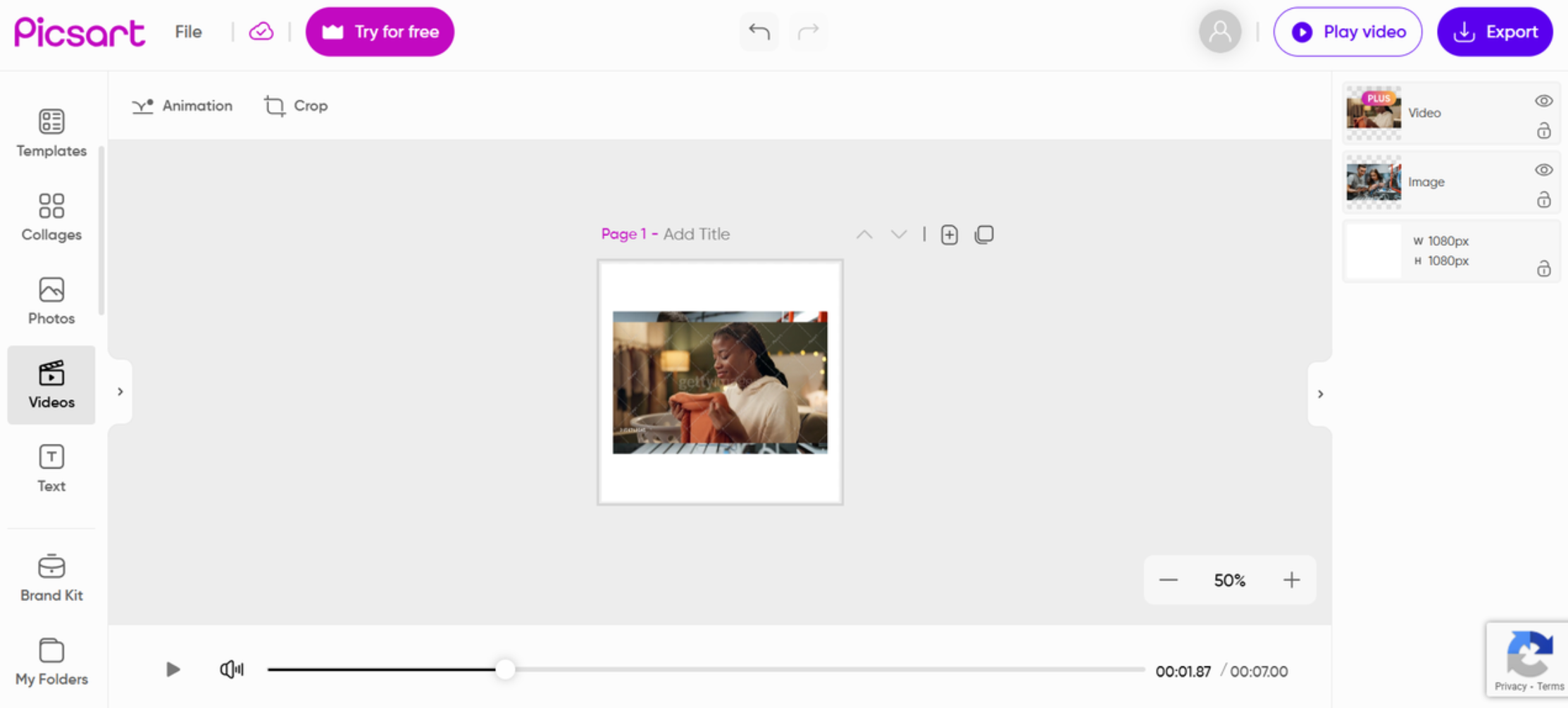 applicatie om video te maken van foto 's