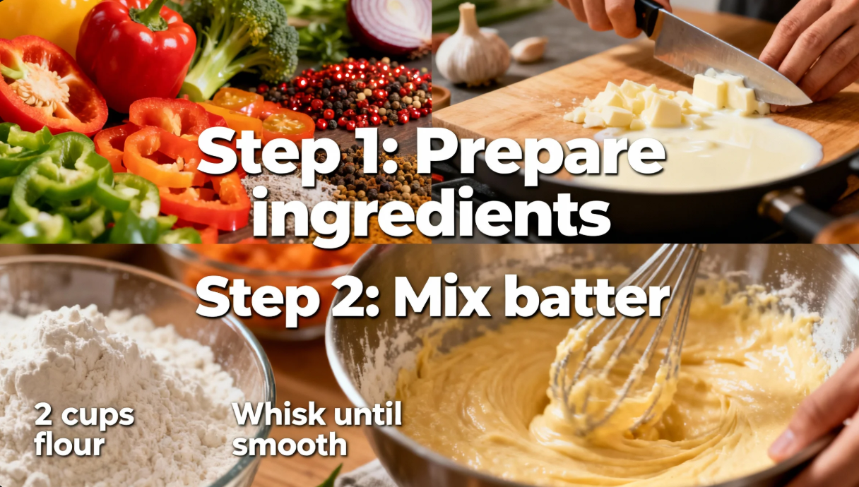 Short recipe tutorial