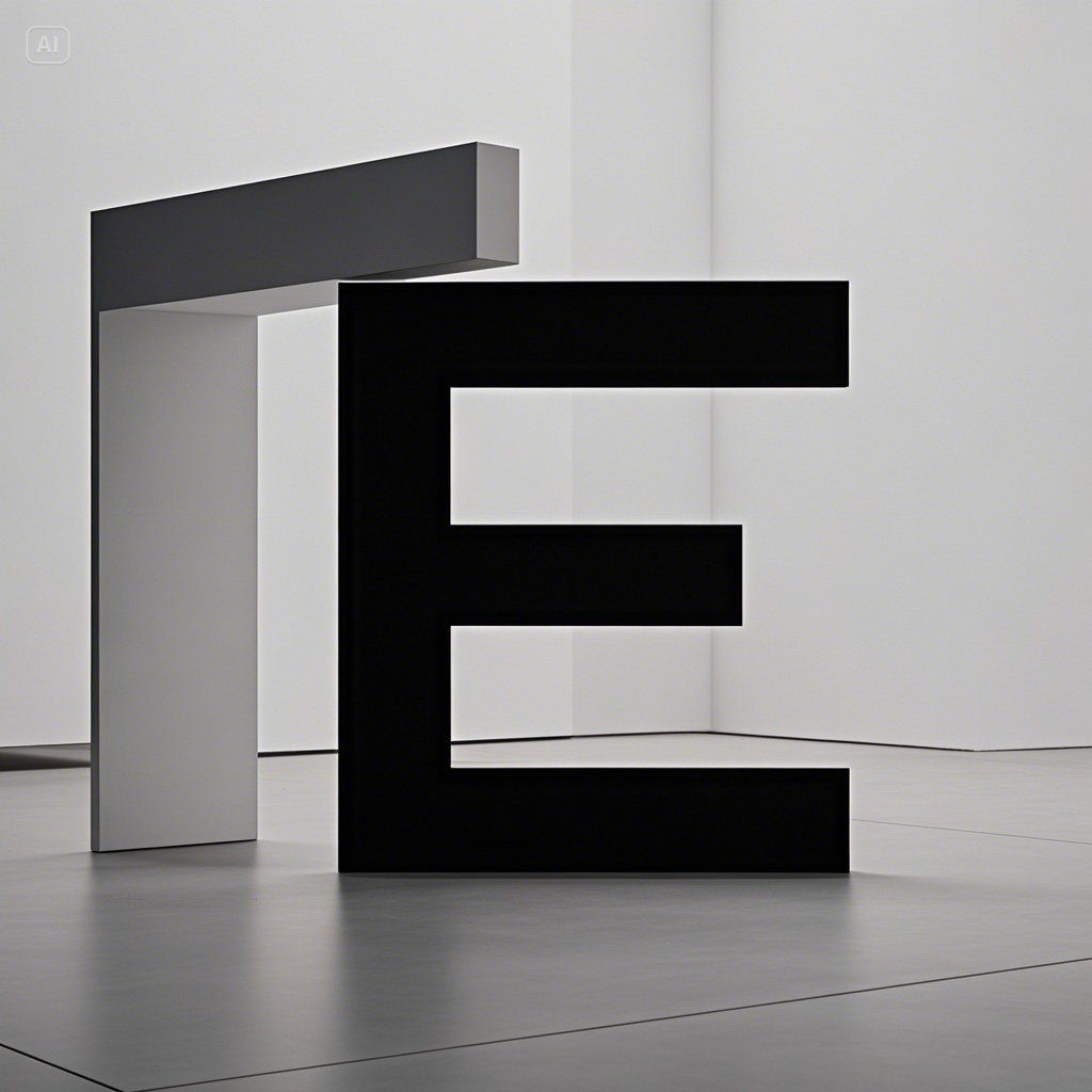 EF monogram logo design