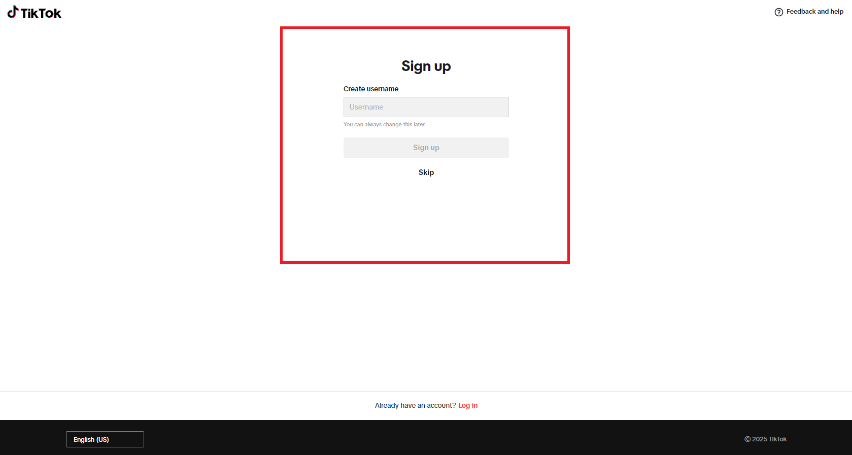 Verify and complete profile