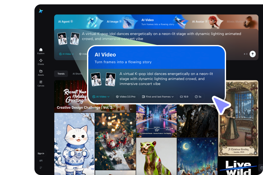 încărcați o imagine idol și scrieți un prompt