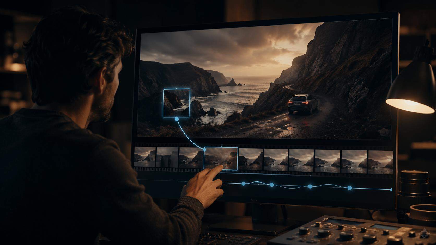 AI Generated Video Editor Beispiel 1