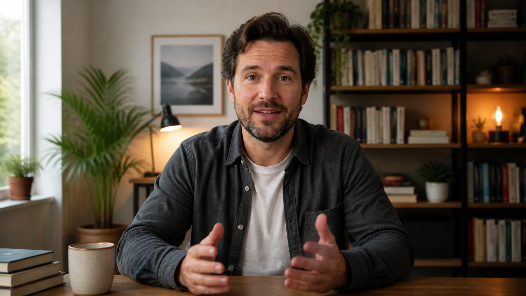 Författare intro studio