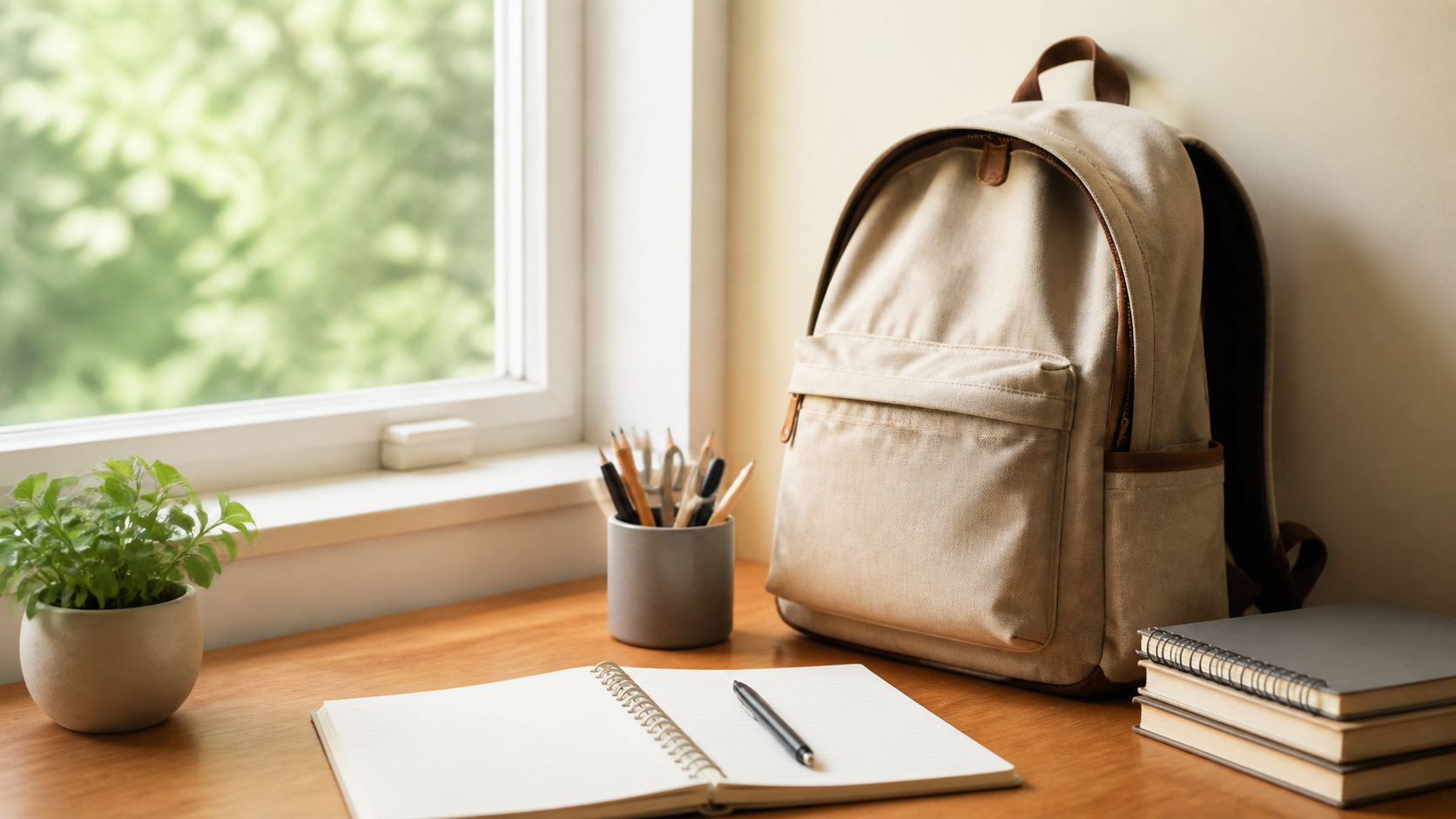 Backpack still life example