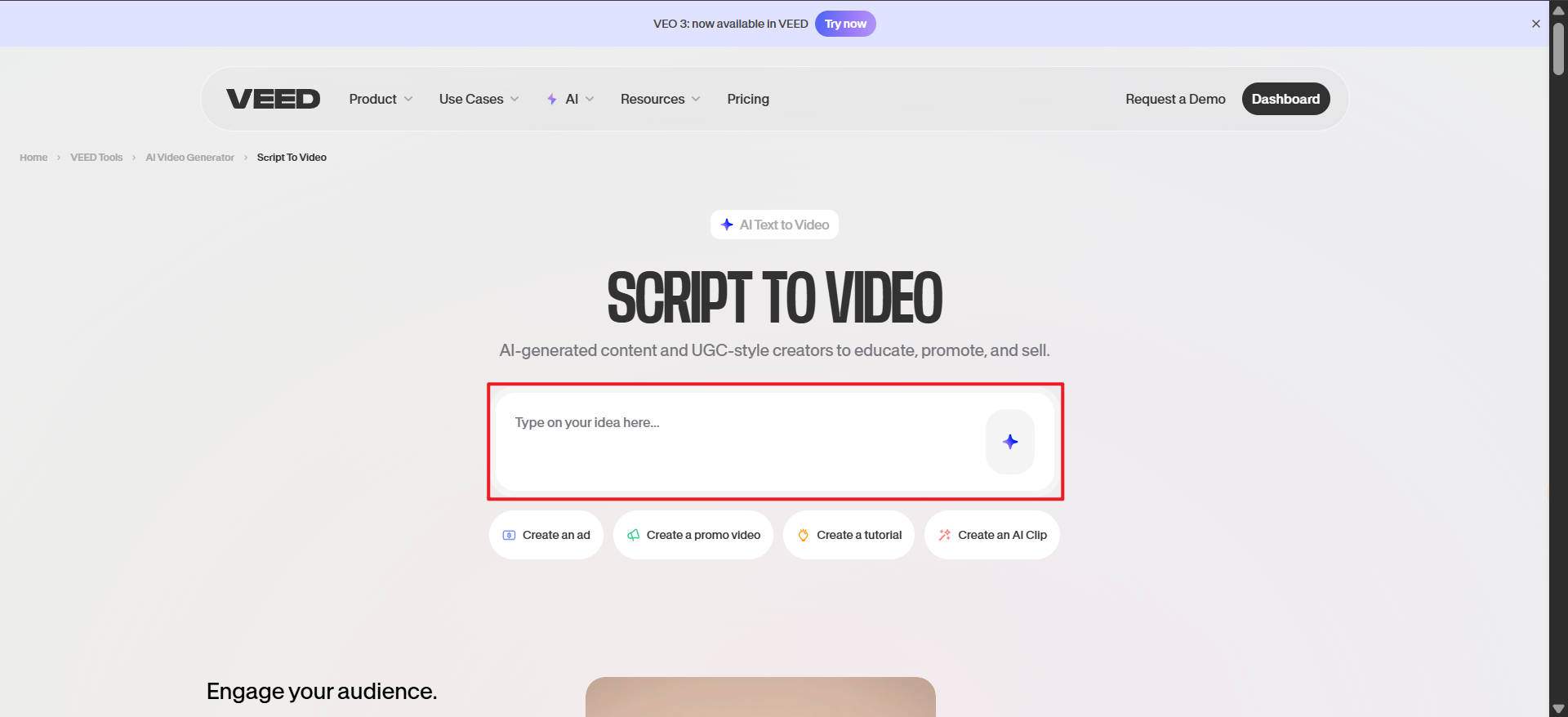 script to animation video ai free online