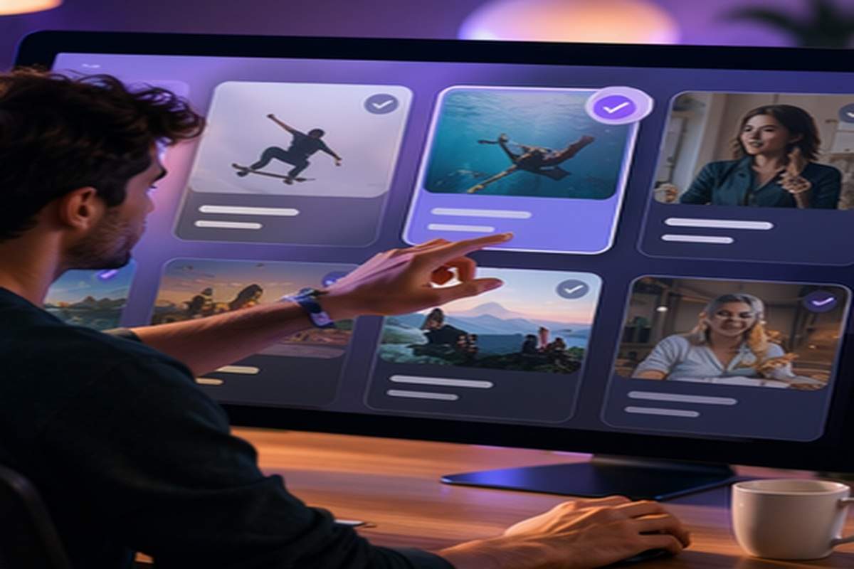 AI Video Ideas Generator refinement topic-relevant visual