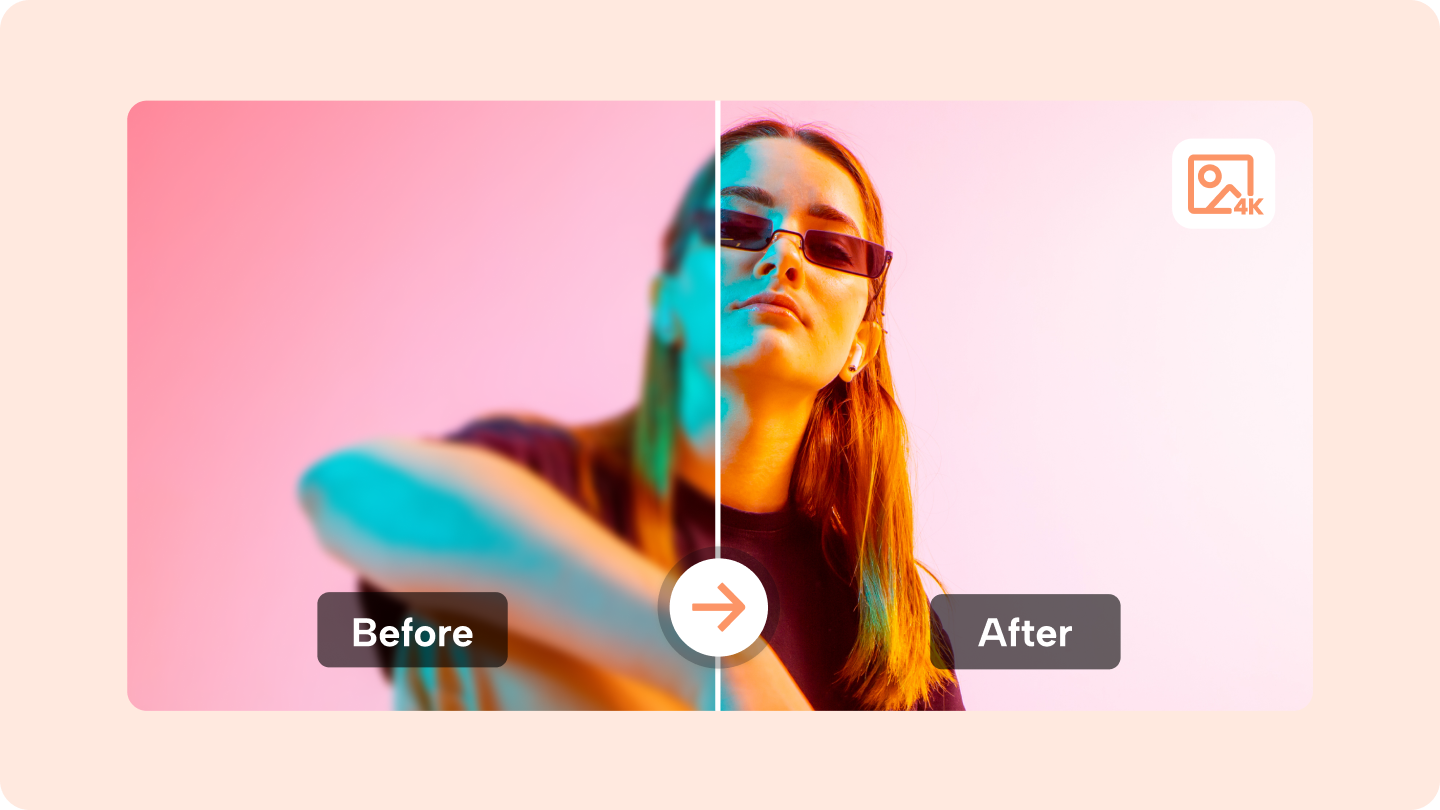 how to make a fuzzy picture clear