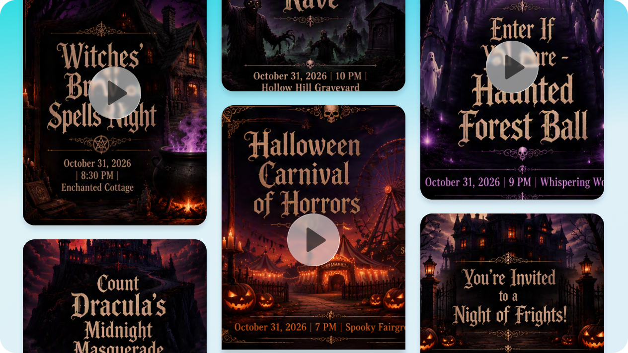 Create Halloween videos with advanced multimodal references