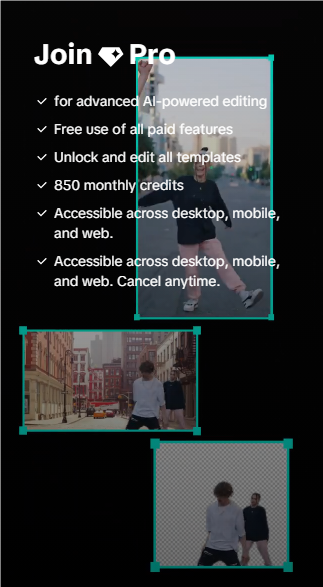 CapCut Pro fitur