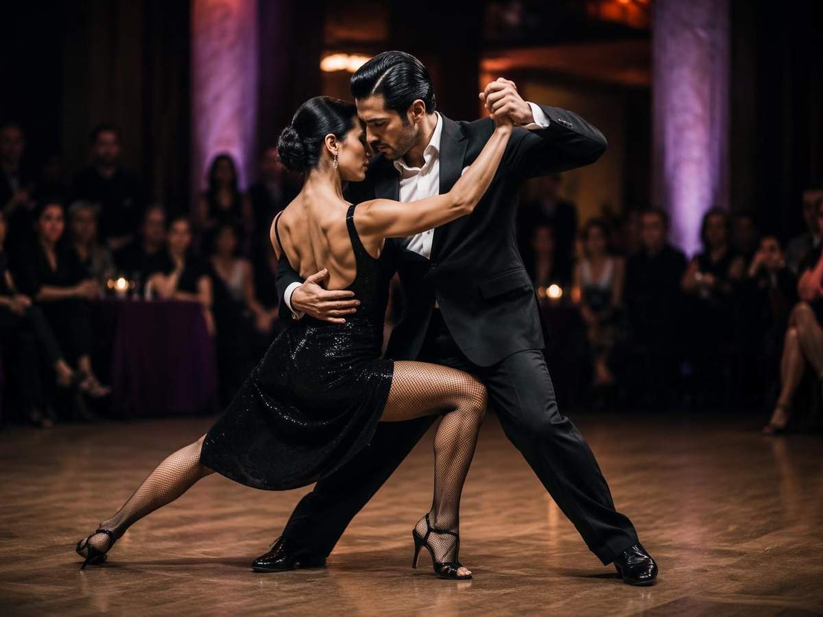 AI Tango Tanz Generator Prompt Karte deutlich echte Foto 1 in 4: 3