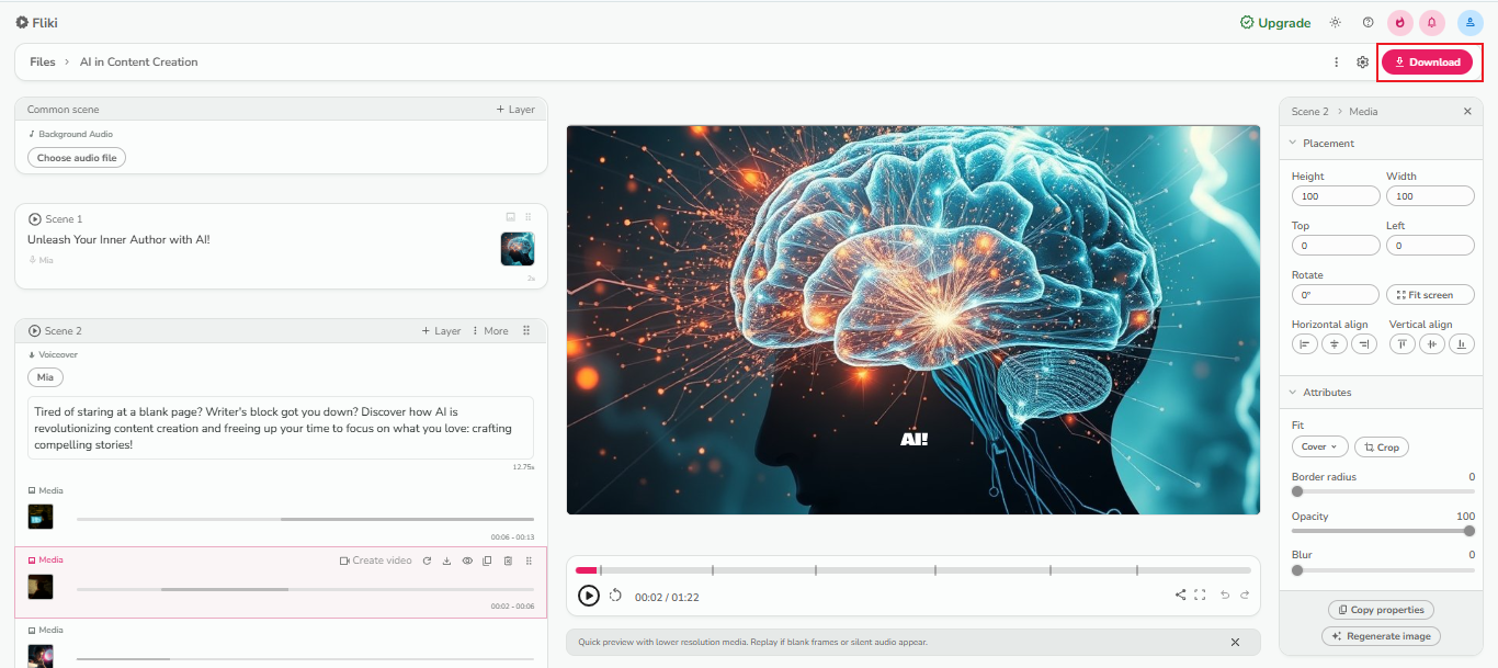 how to generate video from text