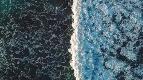 Match textures film transition blending moving ocean waves