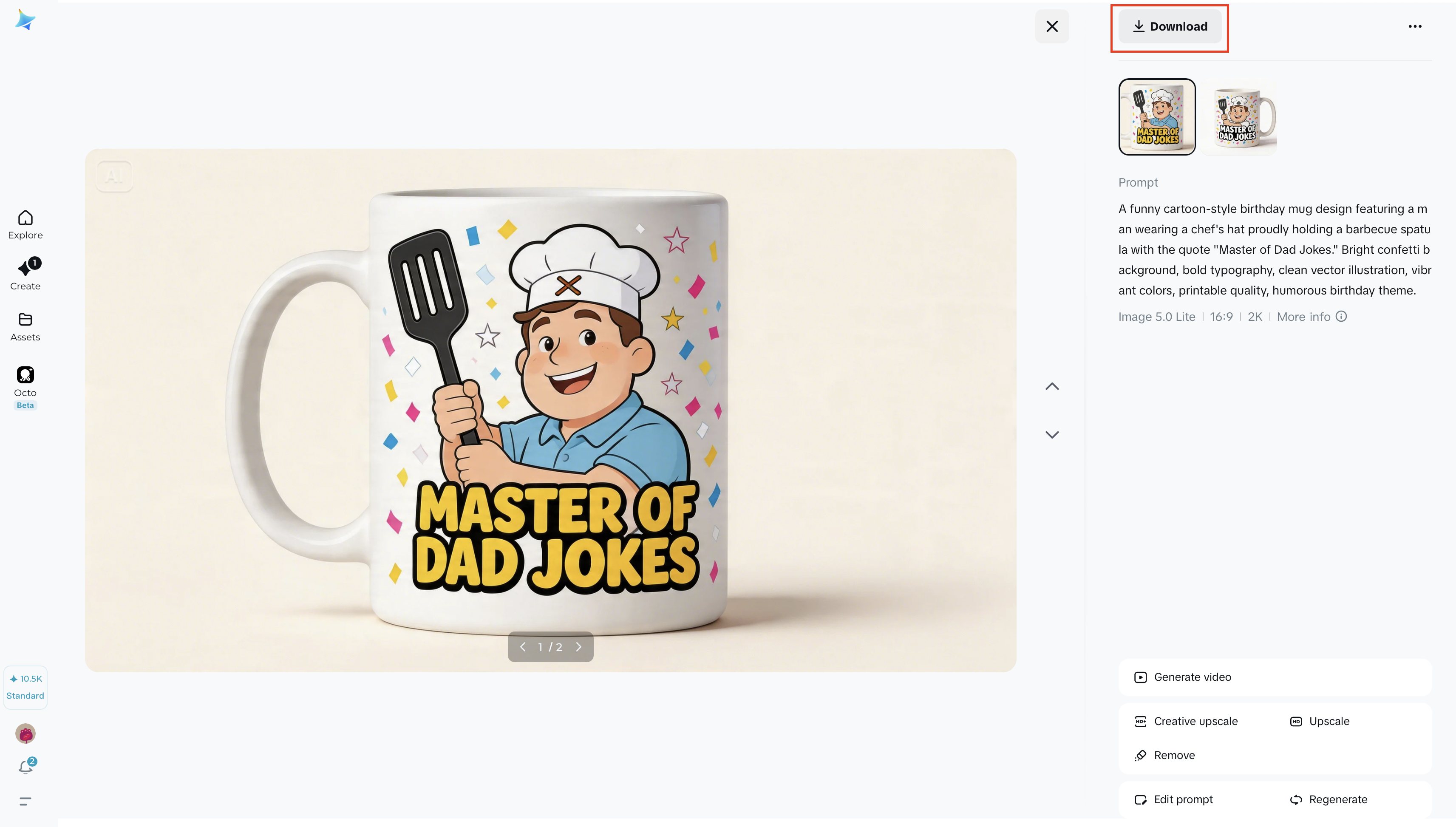 Rafinează și descarcă designul final