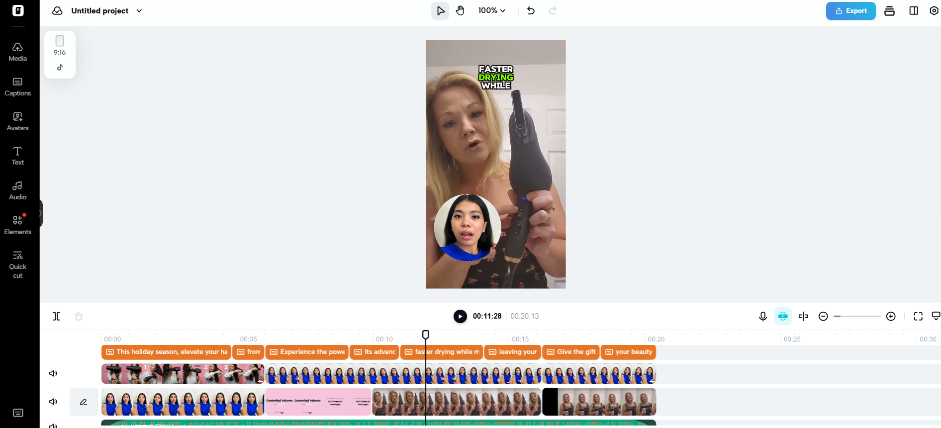 AI-powered video customization