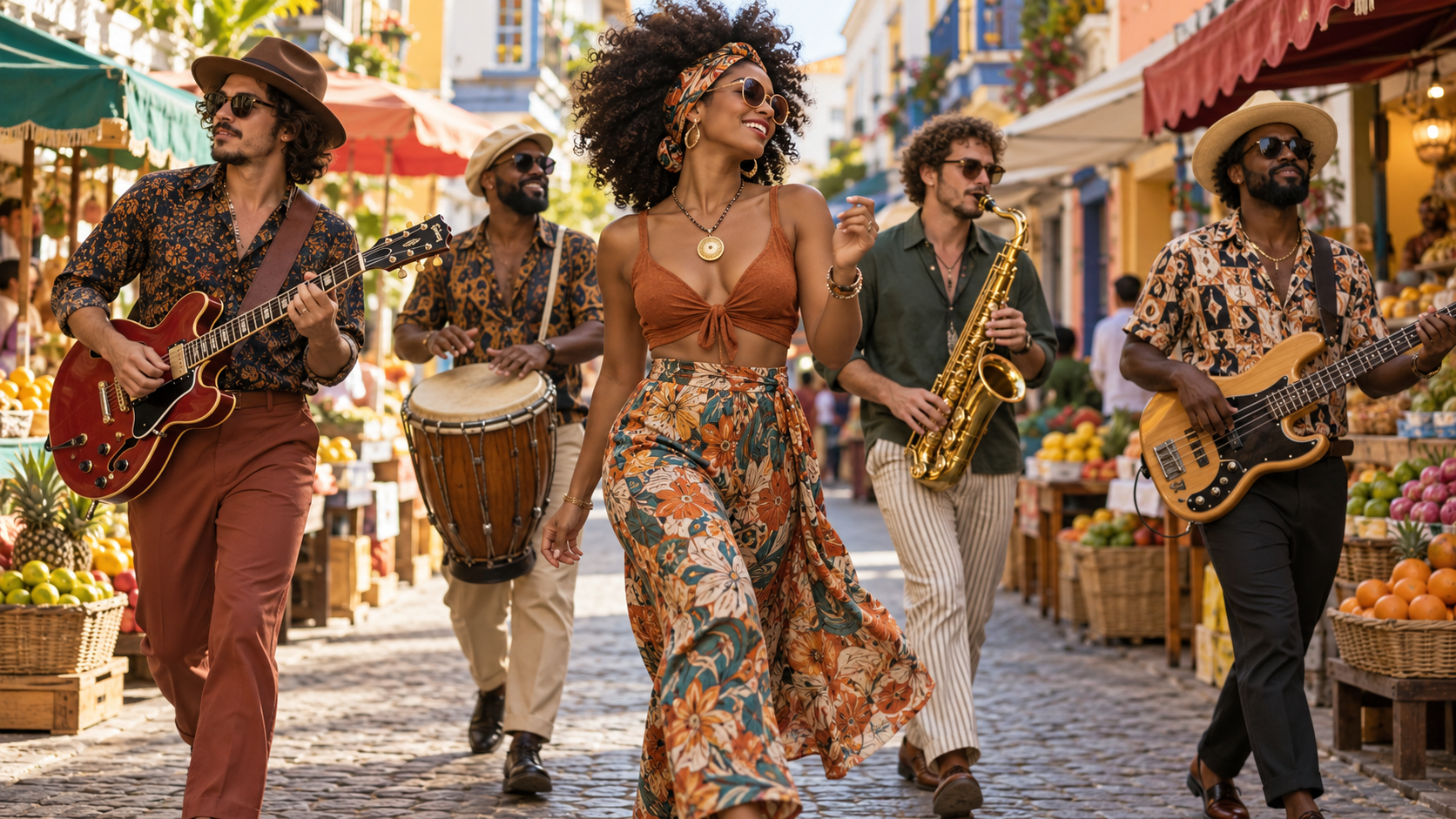 uptown funk ai video: Market Street Parade