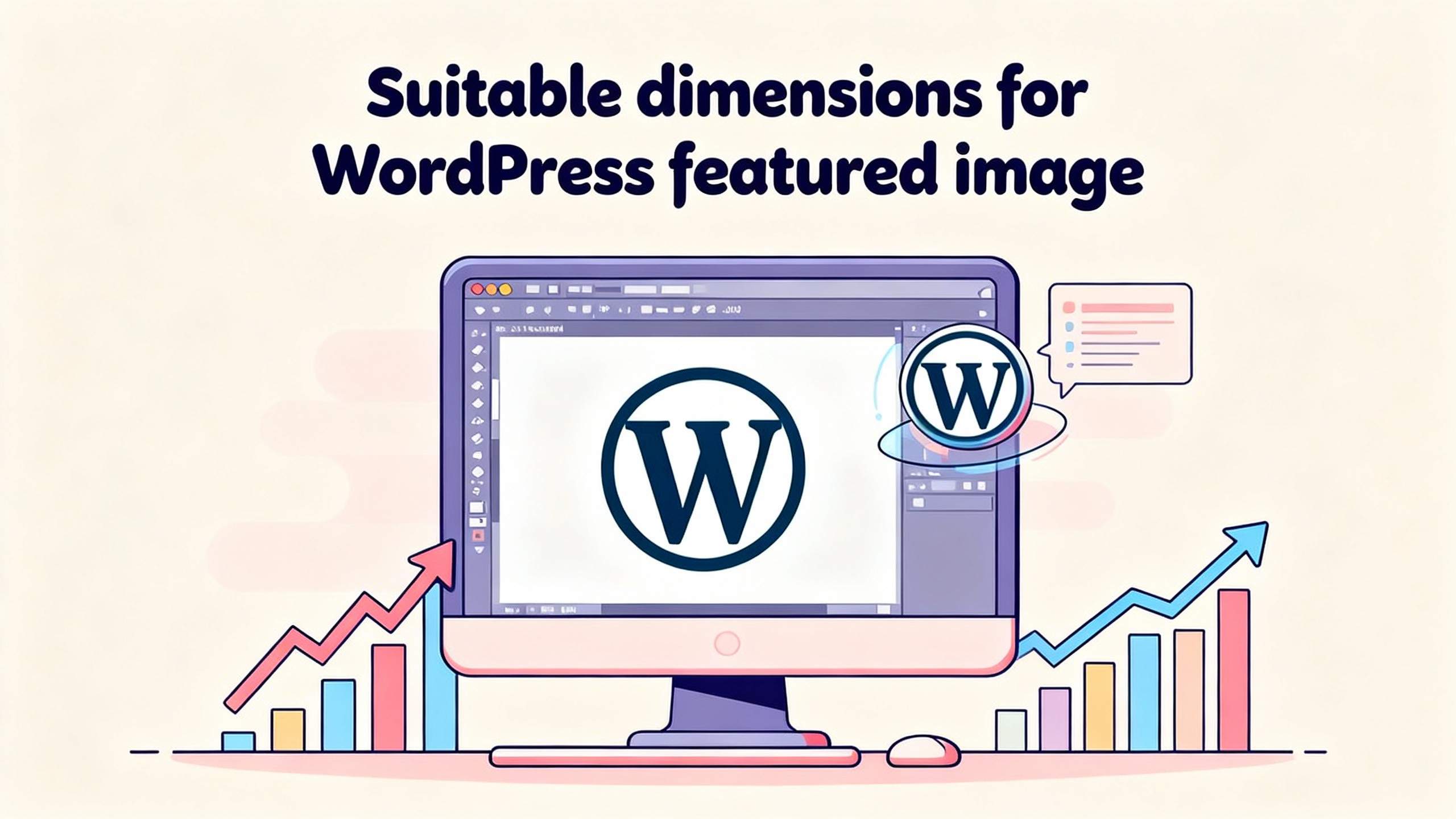 Dimensiuni pentru imaginea reprezentativă WordPress