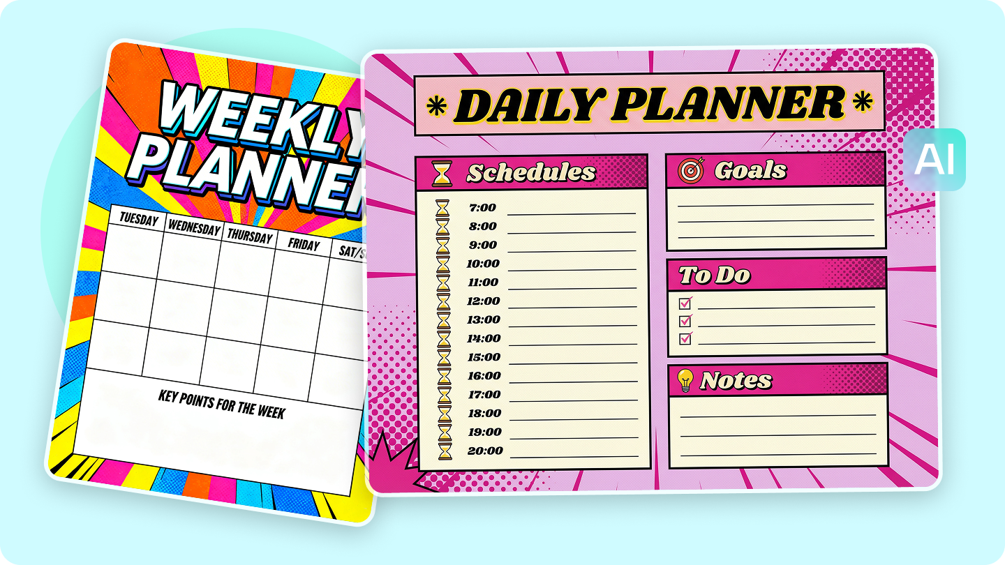 Create a Custom Planner: Design, Personalize & Download with AI