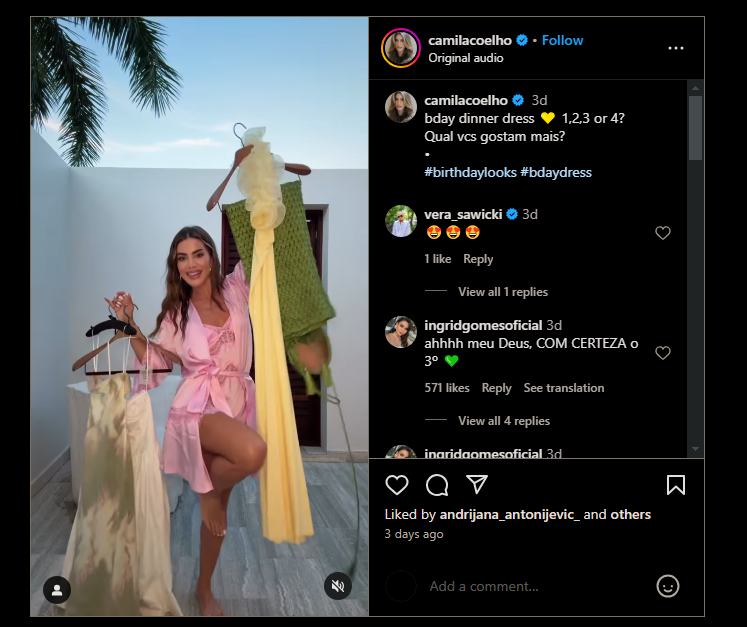 Fashion viral Reel