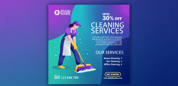 Service discount flyer