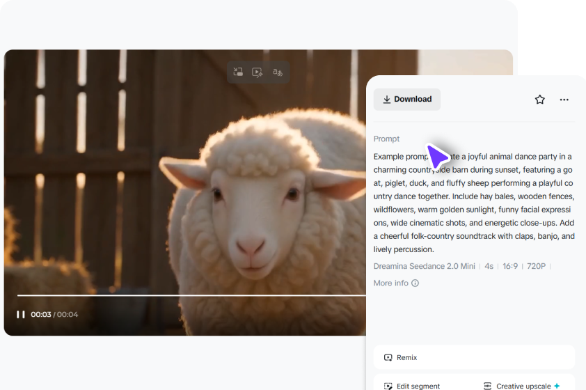 Rafinați anumite zone și descărcați videoclipul