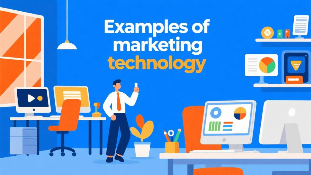 Examples of marketing technology