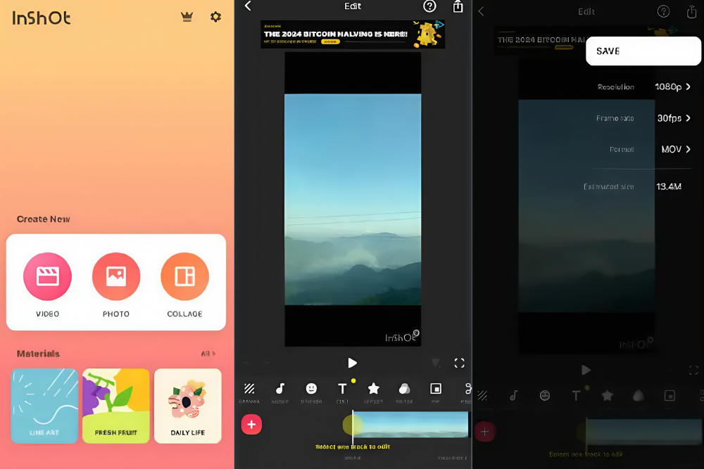 Create lyric videos in InShot