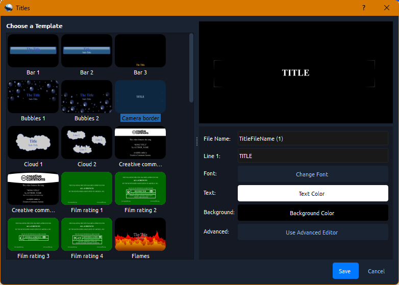 Customize text