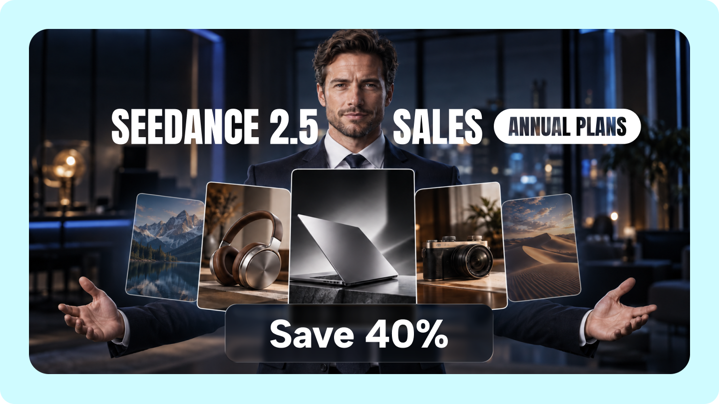 Seedance 2.5 Sales: Save 40% on Pippit Annual Plans