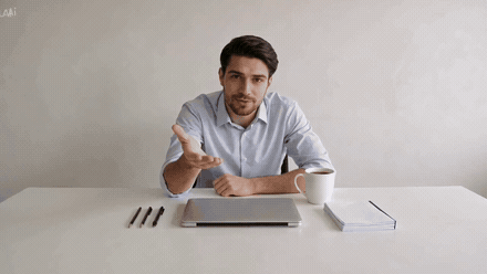 Finished ten-second AI comedy skit moves from the setup to the one-line visual twist.