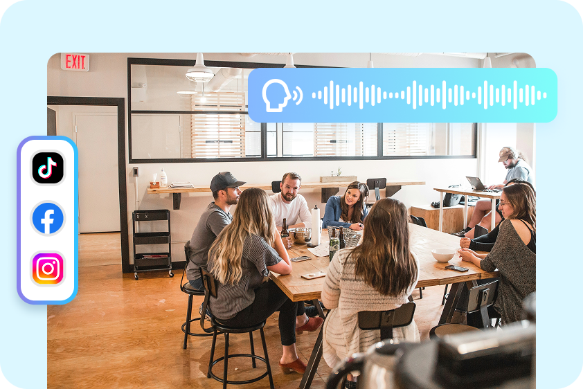Create event promo content from PDF