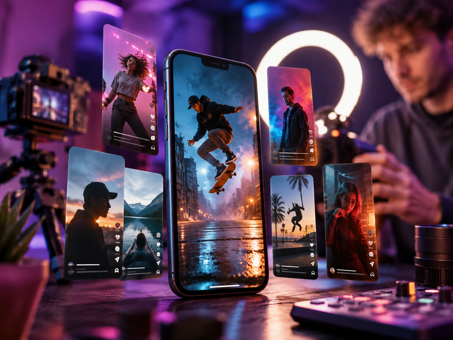 Cinematic videos for TikTok
