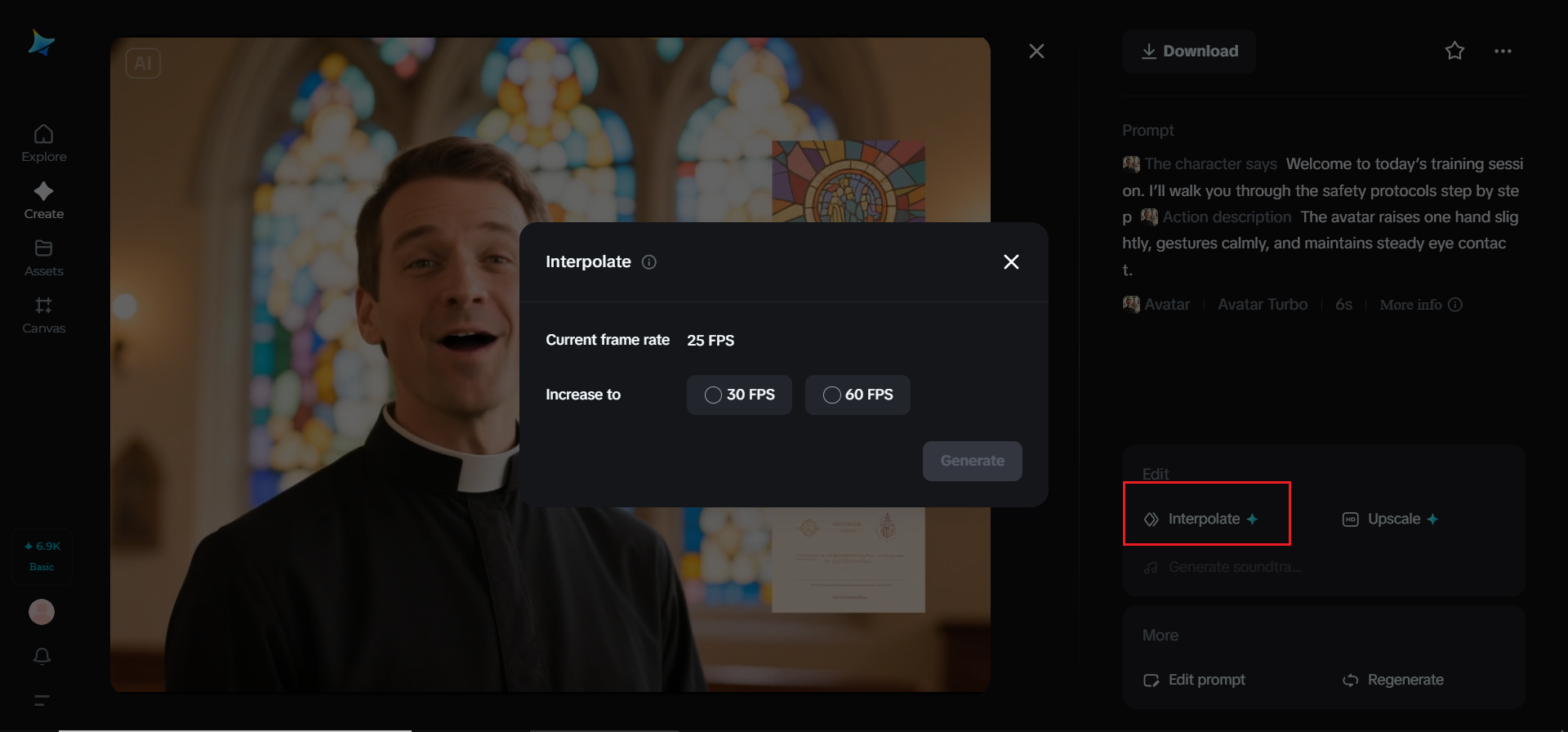 Interpolação de quadros