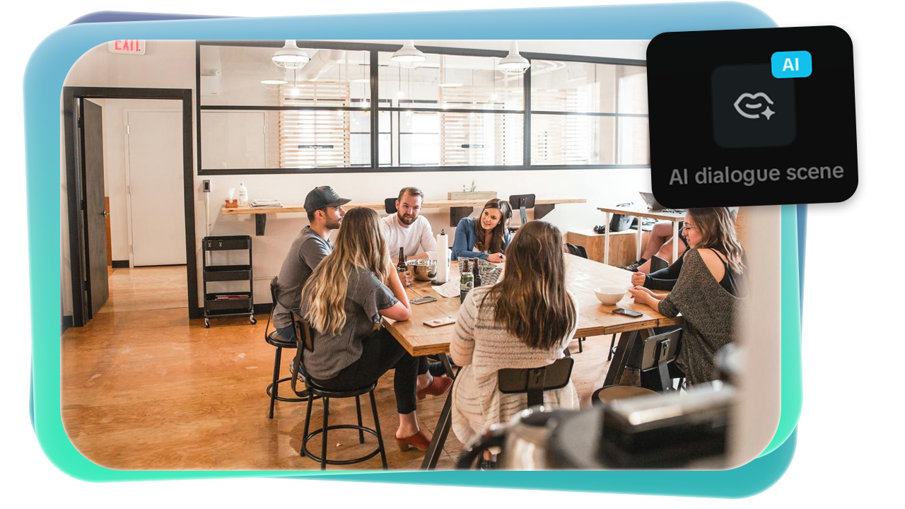 AI Dialogue Scene Tools for Social Media