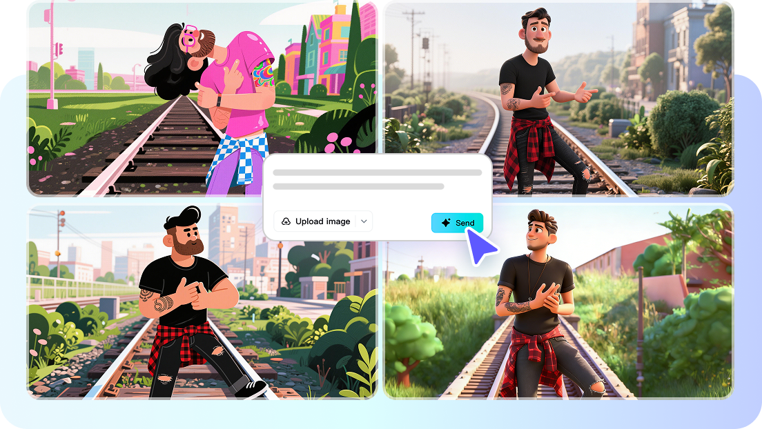 Style-specific AI portrait generator