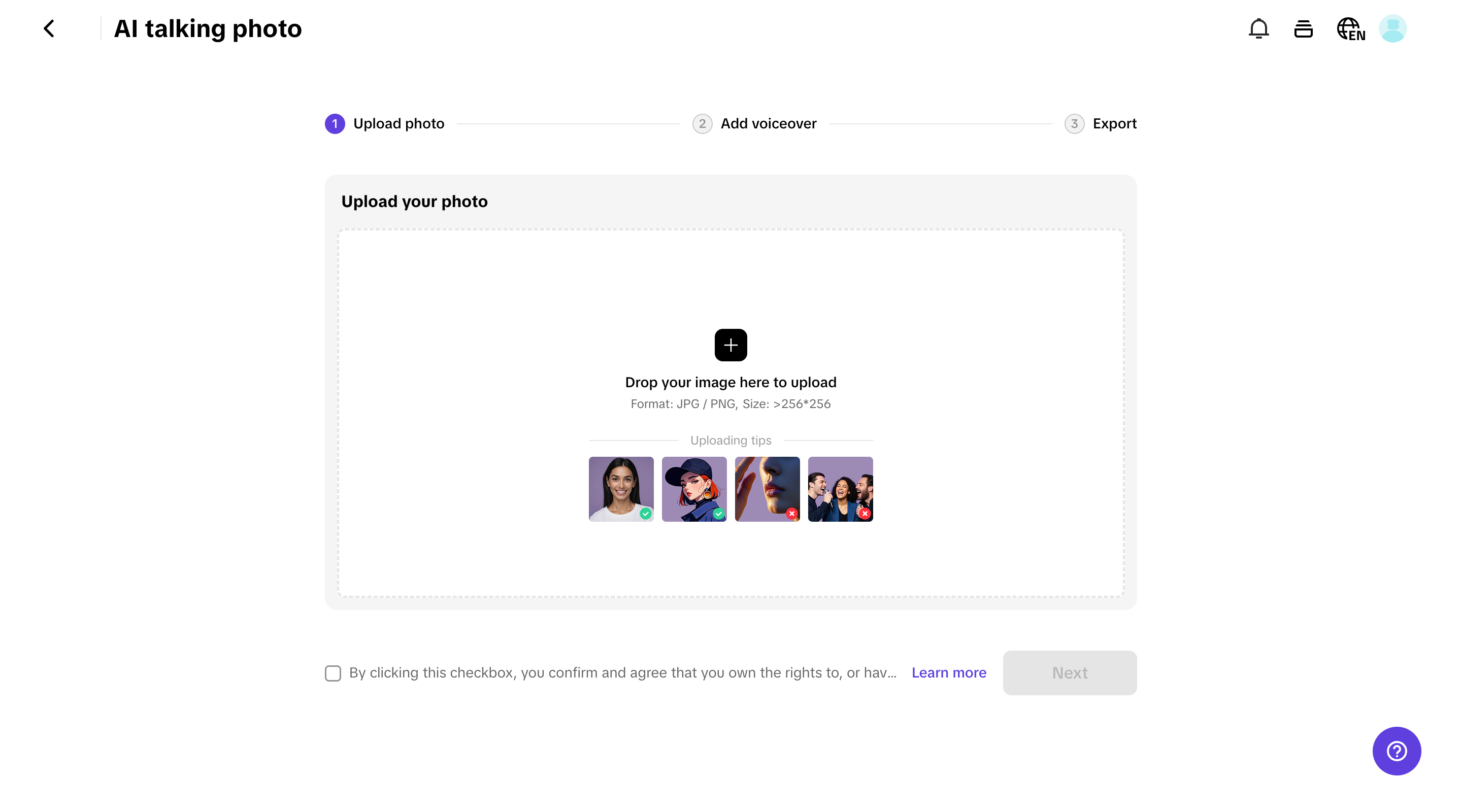 AI talking photos