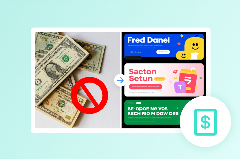  money-saved banner generator for YouTube