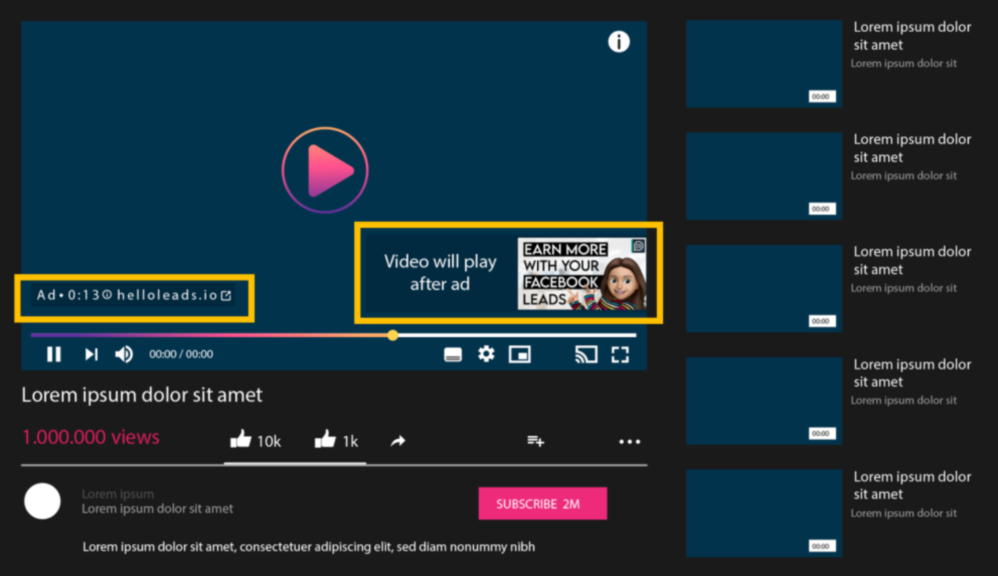 Настройка учетной записи объявлений Google для показа рекламы YouTube