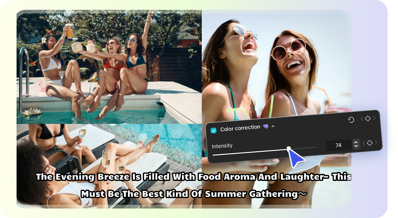 השתמש בכלי עריכה מקצועי יחד עם יצרנית קולאז 'וידאו ב- CapCut