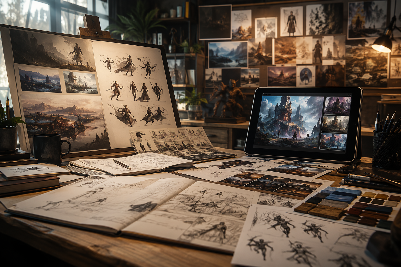Generate the first draft and refine the format