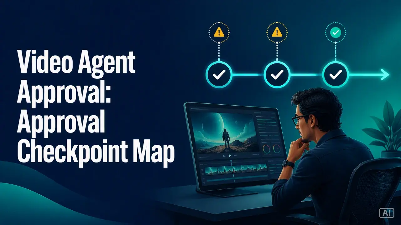 Editorial cover for Video Agent Approval: Approval Checkpoint Map