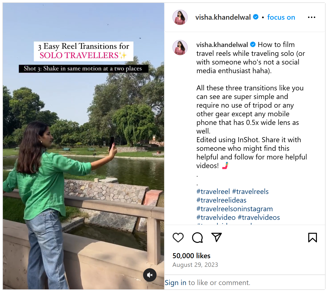 How to make aesthetic reels on Instagram