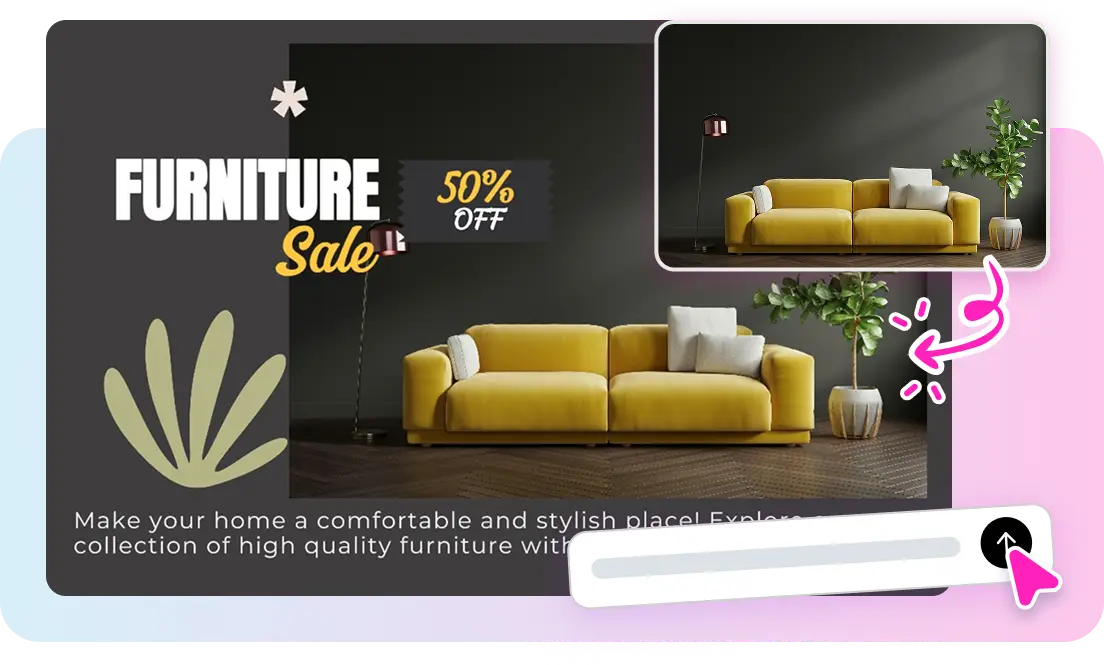 Design poster with proper layout