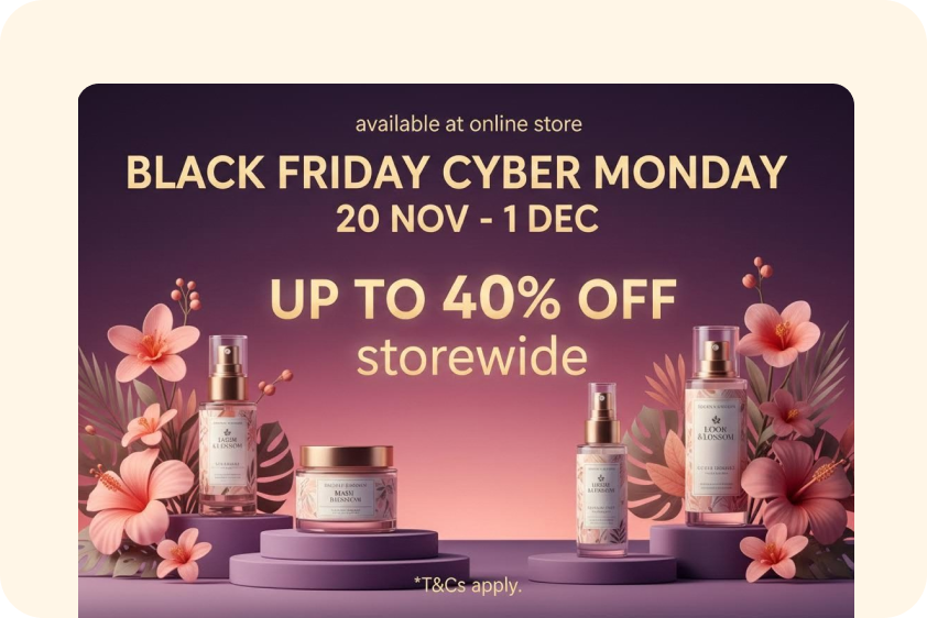 Seasonal and holiday promotions