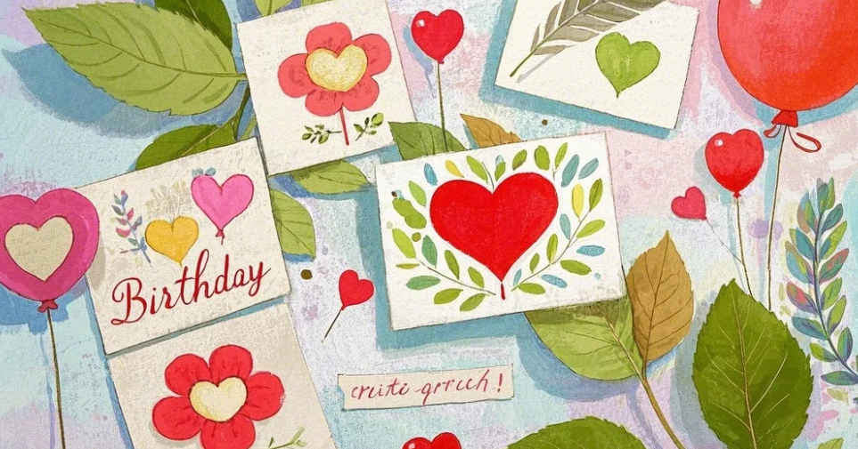 Creative birthday card