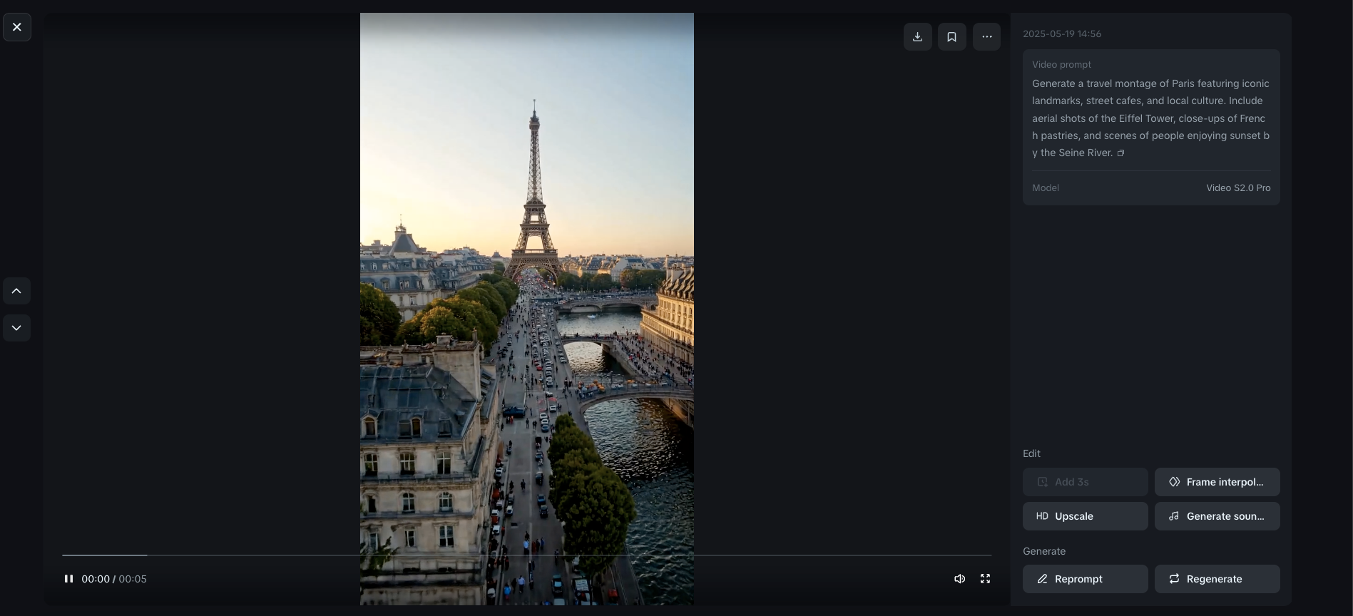 Travel montage