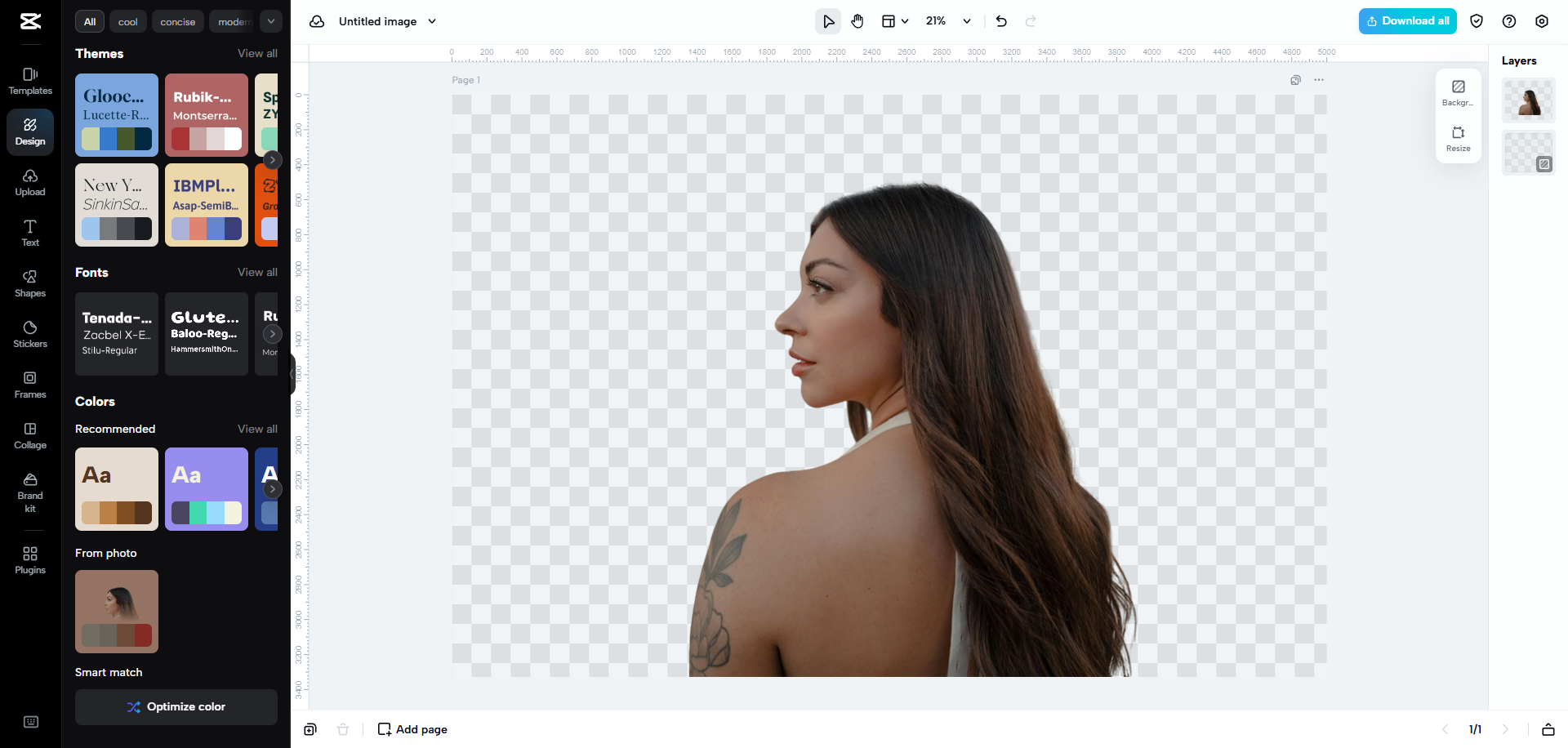 CapCut Web's interface