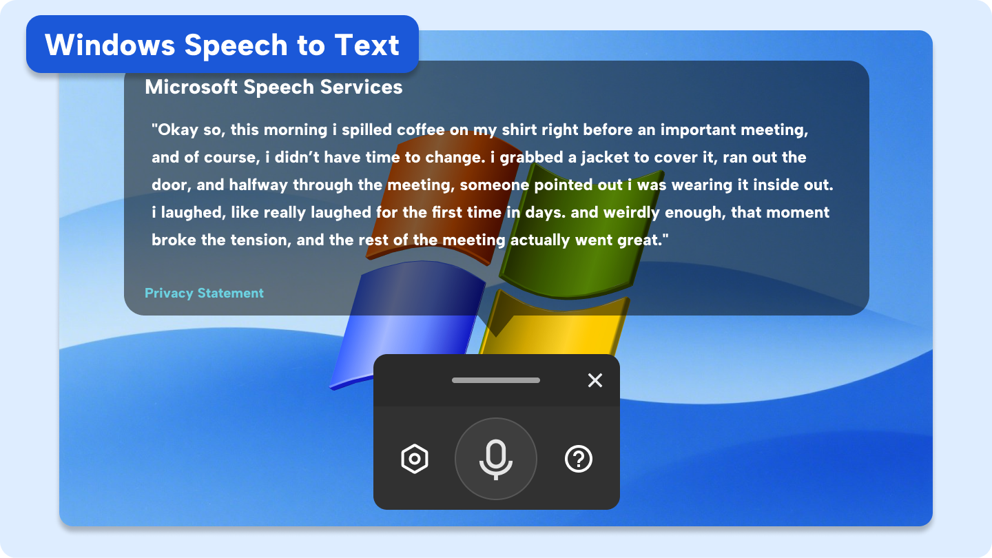 Windows 語音轉文字