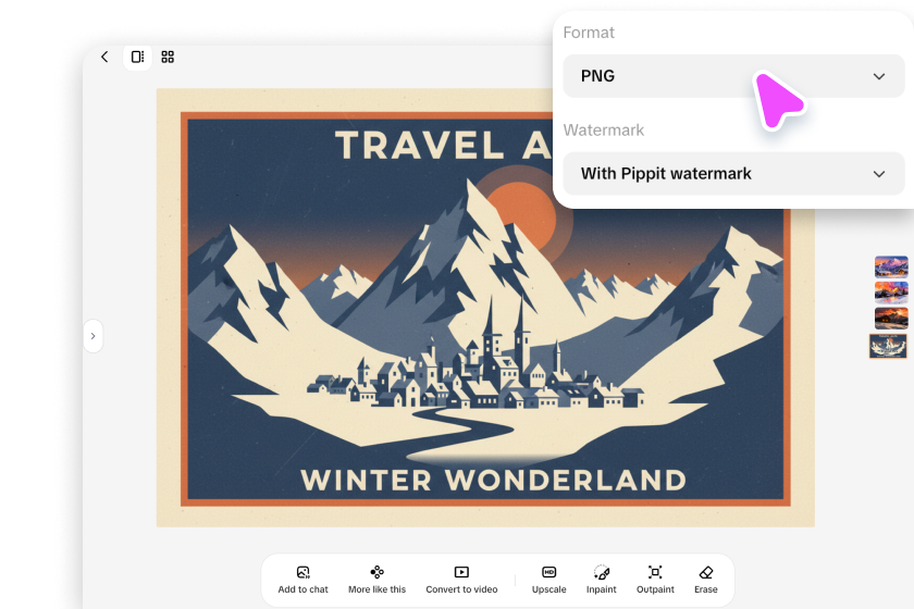 Download your postcard design